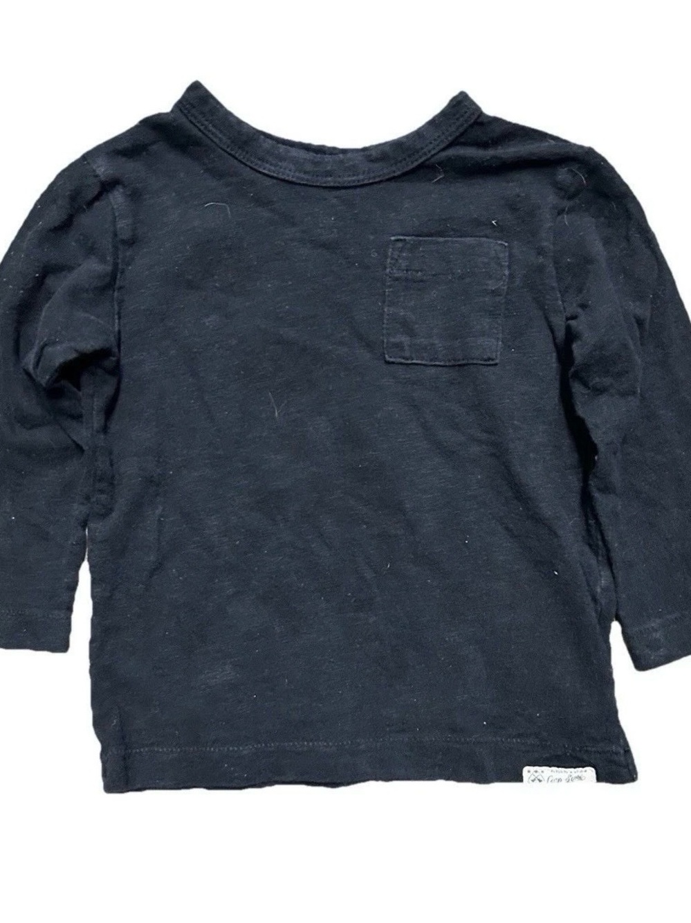 Toddler Boy Winter Shirts Long Sleeve Sweatshirt Button Down Size 18-24 Months - Picture 8 of 8